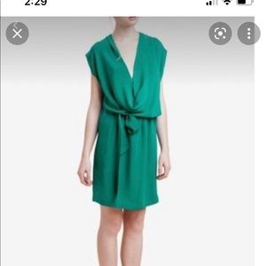 Babaton Vibrant Green Mini Dress
